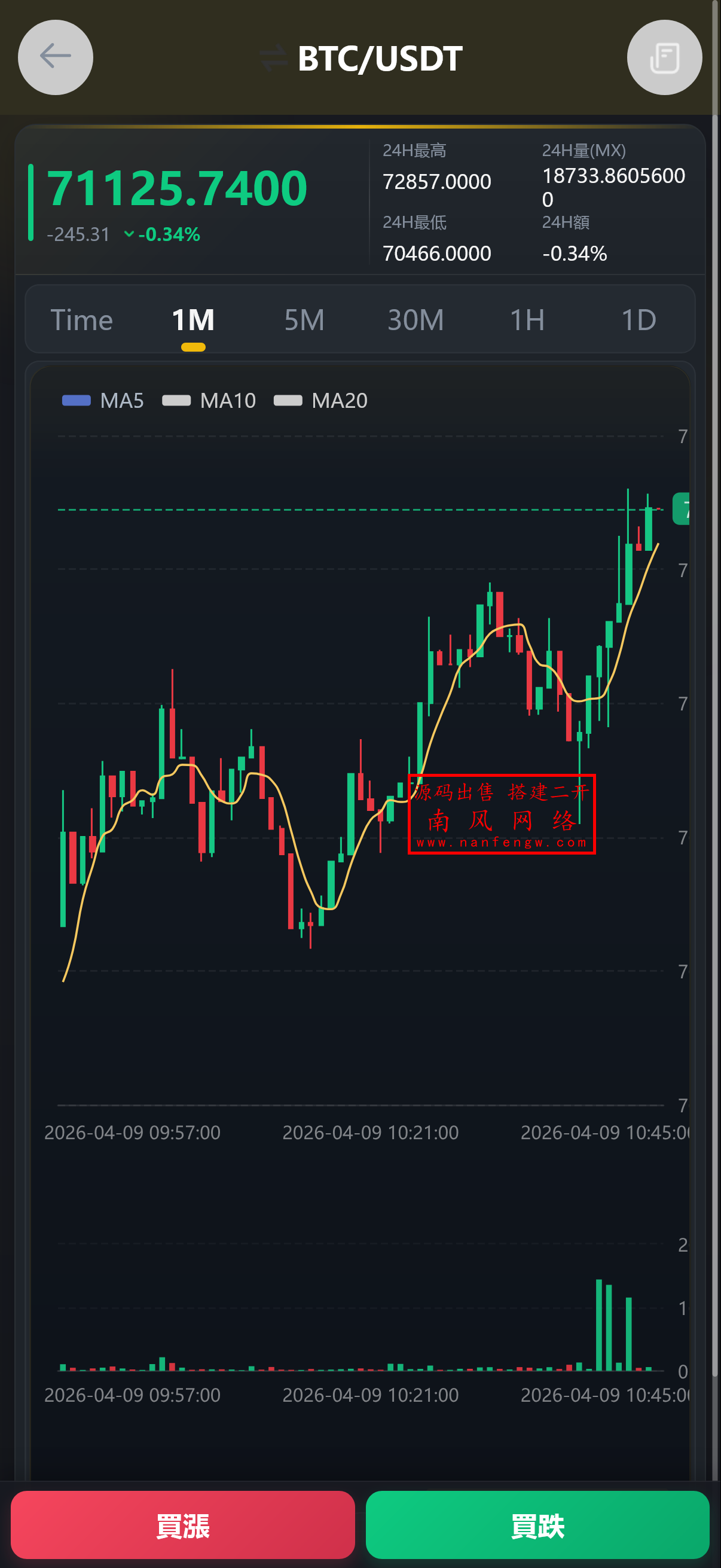 截图 2026-04-09 10.50.50.png 定制运营版虚拟币外汇贵金属大宗商品微盘微交易系统  交易所 区块链 微交易 外汇 矿机 第11张